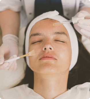 Peeling bij schoonheidssalon IsaBeauty studio